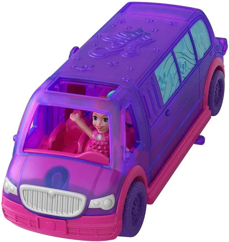 Mini Muñeca Polly Pocket Con Limusina Y Accesorios Mattel