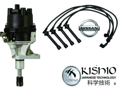 1 Distribuidor Y 4 Cables Nissan Urvan P/up D22 2.4l 02-08