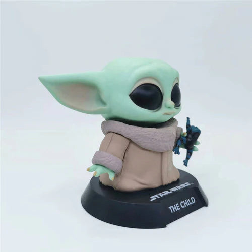 Figura Decorativa De Yoda De Star Wars Vers. Q Mueve Cabeza