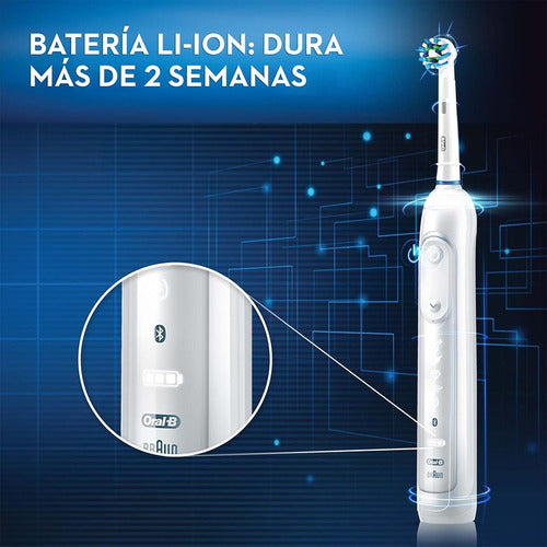 Cepillo Dental Eléctrico Oral-b 8000 3d + 2 Repuestos