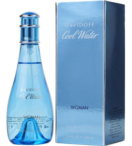 Perfume Cool Water Woman De Davidoff Edt 100ml Nuevo