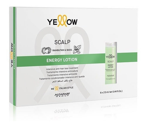 Energy Lotion Scalp Yellow Tratamiento Intensivo Anticaída