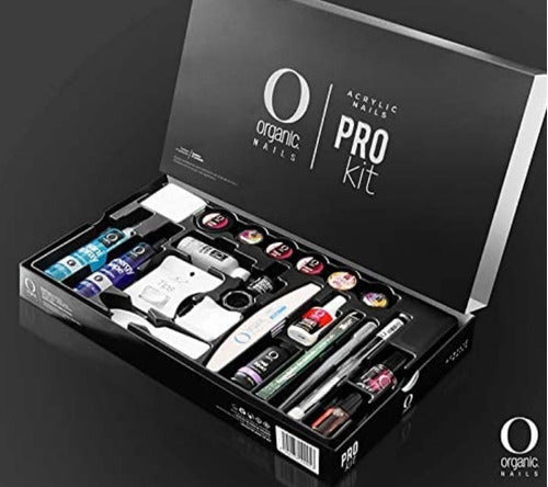 Kit De Acrilico Profesional Pro Kit Organic Nails 27 Pz