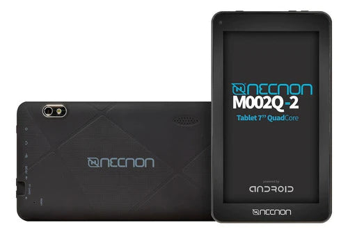 Tablet  Con Funda Necnon M002q-2 Android 10 7  16gb Negra 2gb De Memoria Ram