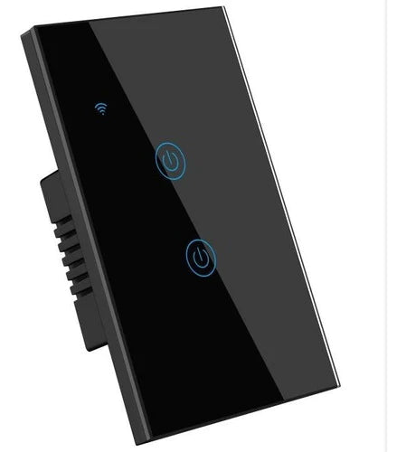 Apagador Inteligente Wifi Touch Doble 2 Botones Interruptor