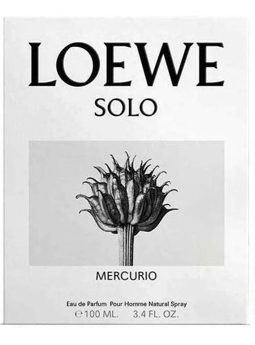 Perfume Solo Mercurio Loewe 100 Ml Eau De Parfum Spray