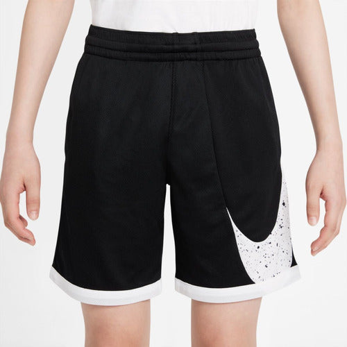Shorts De Básquetbol Estampados Para Niño Nike Dri-fit