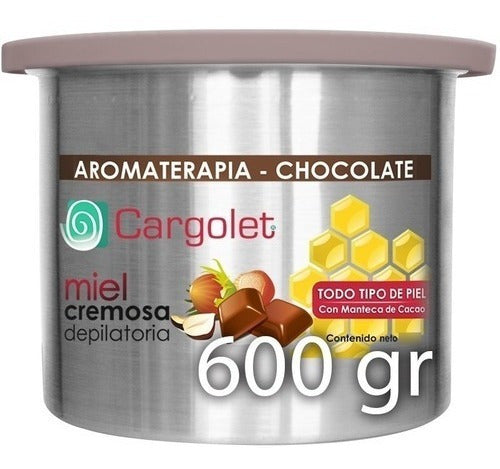 Cera Dep Miel Cremosa Chocolate 600g  Cargolet ® Incl Bandas