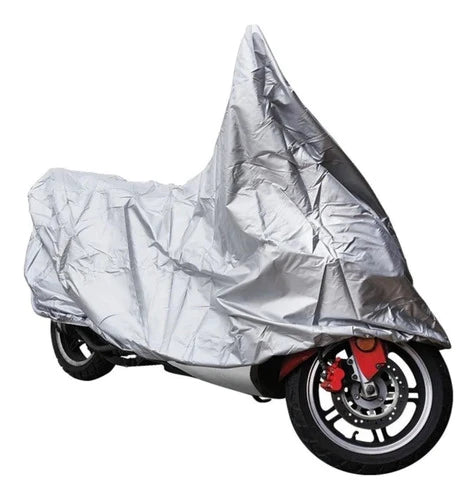 Funda Cubre Moto Impermeable Para Moto Bici Polyester