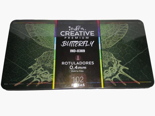 Rotuladores 102 Pzs 4 Mm Indra Creative Premium Butterfly