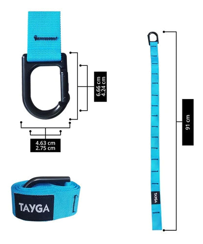 Cuerda Suspensión Tipo Trx Entrenamiento Funcional Gym Tayga