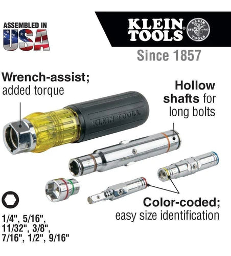 Klein Tools 32807mag Desarmador 7 En 1 De Caja