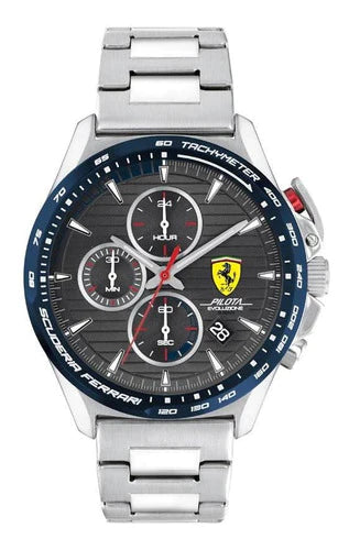 Reloj Ferrari Caballero Color Plateado 0830850 - S007