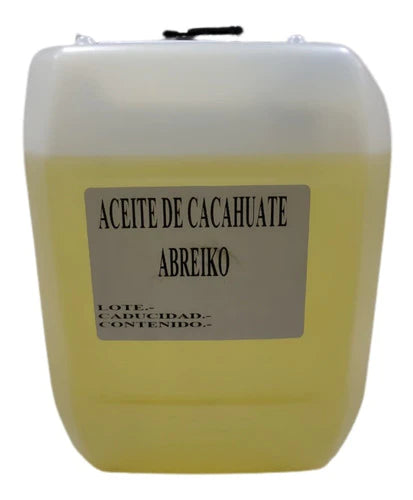Aceite De Cacahuate Sin Olor 20 Litros