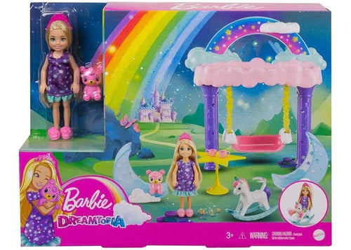 Barbie Dreamtopia Chelsea Columpio De Nubes