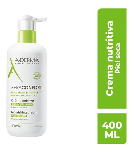 A-derma Xera Confort Crema Hidratante Piel Seca 400ml
