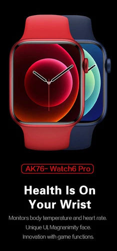 Reloj Inteligente Smartwatch Llamada Temperatura Juegos Ak76