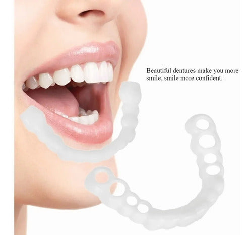 Carilla Dental Smile Perfecta Instantánea Dientes Blancos