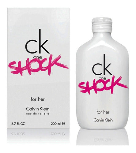 Perfume Ck One Shock Para Mujer De Calvin Klein Edt 200ml