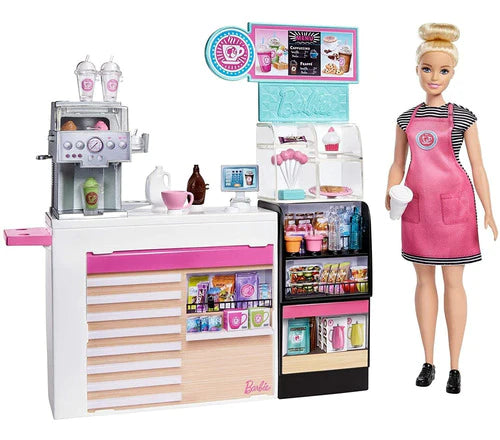 Barbie Careers Cafetería Muñeca Para Niñas