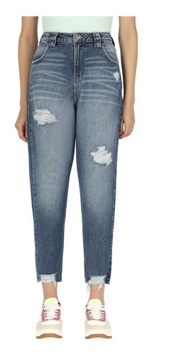 Jeans Fit Baggy De Mujer C&a (3023568)