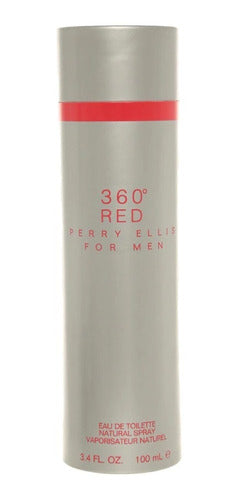 360° Red For Men De Perry Ellis Eau De Toilette 100 Ml