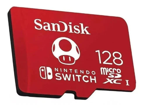 Memoria Micro Sd Sandisk 128gb Nintendo Switch 4k Original