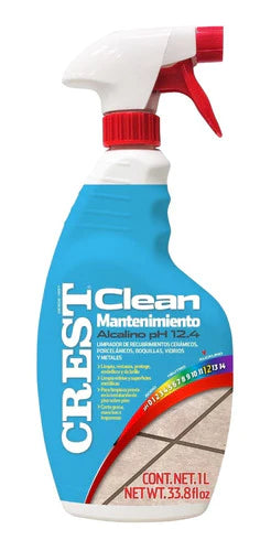 Limpiador Alcalino Crest Clean Mantenimiento 1 L