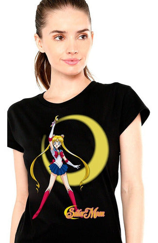 Blusa Playera Camiseta Toxic Sailor Moon Serena Prisma Lunar