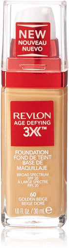 Maquillaje Líquido Revlon Age Defying  3x Golden Beige
