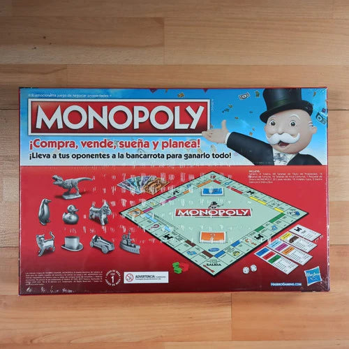 ..:: Hasbro Juego De Mesa Monopoly Clasico ::..