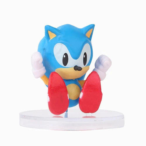 Figuras Sonic The Hedgehog Sonic Miles Knuckles 7pcs Set