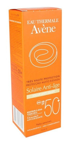 Avene Anti Edad Protector Solar Spf50+  50ml Toque Seco