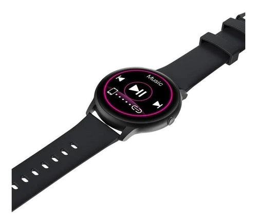 Smartwatch Imilab Kw66 Smart Watch 1.28  Caja 45.3mm De  Aleación De Zinc  Black, Malla  Black De  Silicona