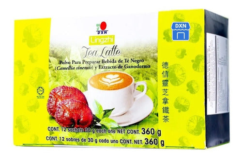 Lingzhi Tea Latte Dxn Té Negro Con Ganoderma Orgánico