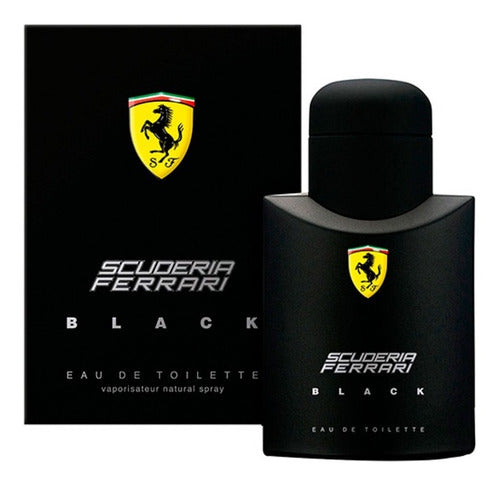 Scuderia Ferrari Black Loción Para Caballero Spray De 125 Ml