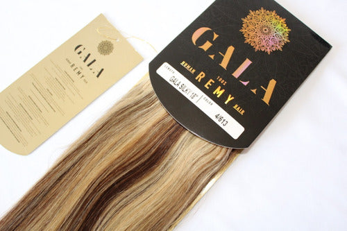 Extensiones Cabello 100% Natural Gala Remy 18pLG Luces