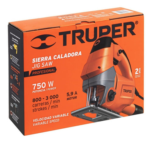 Sierra Caladora Profesional 750 W Truper 15423