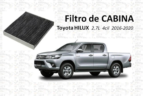 Filtro De Cabina Toyota Hilux 2016-2020