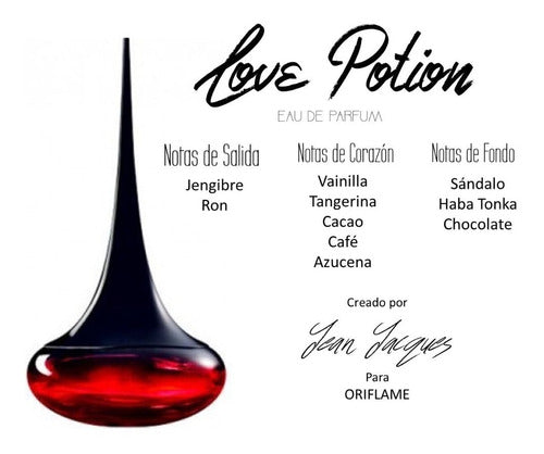 Perfume Europeo Para Dama Love Potion Agua De Perfume