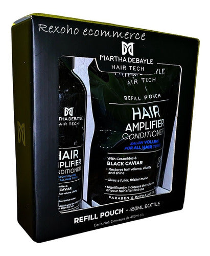 Acondicionador Martha Debayle Hair Amplifier 450 Ml + Refill