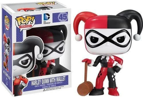 Funko Pop Heroes Dc Harley Quinn With Mallet #45