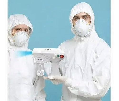 Desinfectante Pistola Sanitizante Nano Spray Inalambrica Uv
