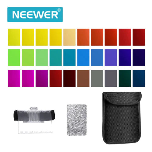 Filtro Neewer 30-pieza De Gel De Color Flash Speedlite