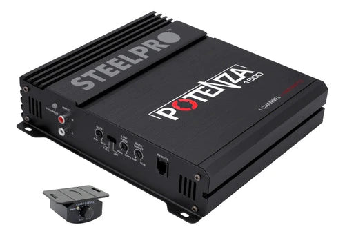 Steelpro - Amplificador Potenza 1600 - 1600w Bass Control