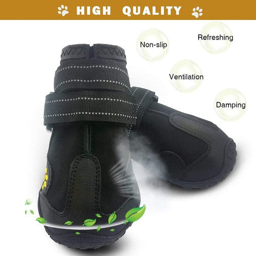 Zapatos Calzados Botas Para Perro Impermeable Protector Pata