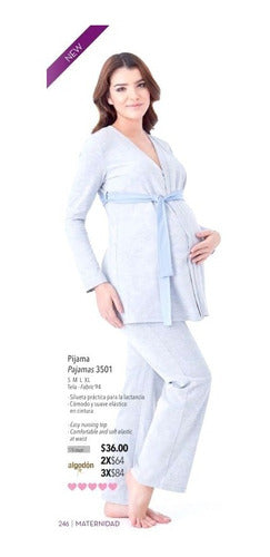 3501 Pijama Pantalon Ilusion Maternidad Lactancia Embarazo