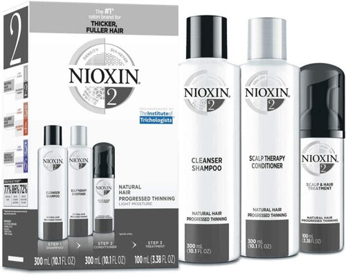 Kit Nioxin 2 Natural Hair Progressed Thinning