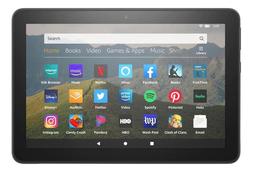 Tablet  Amazon Fire Hd 8 2020 Kfonwi 8  32gb Black 2gb De Memoria Ram