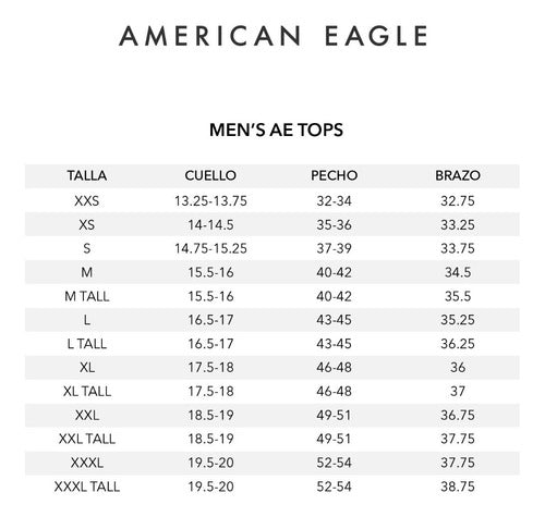 Playeras Hombre American Eagle Paquete 3 t-shirts Escote V
